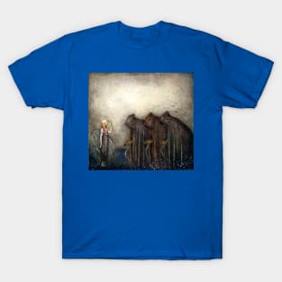 The Gold Key - John Bauer T-Shirt